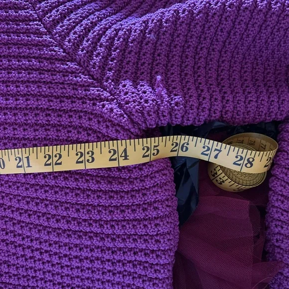 Talbots Fuchsia Knit Cardigan Jacket - Picture 6 of 6